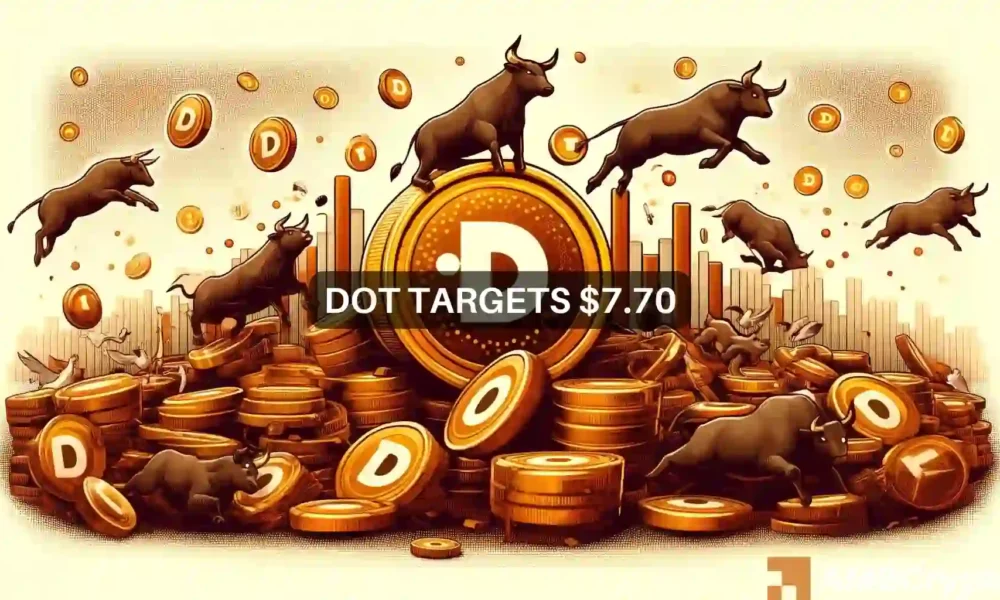 Polkadot(DOT) 가격 예측: DOT가 곧 7.70달러에 도달할까요?