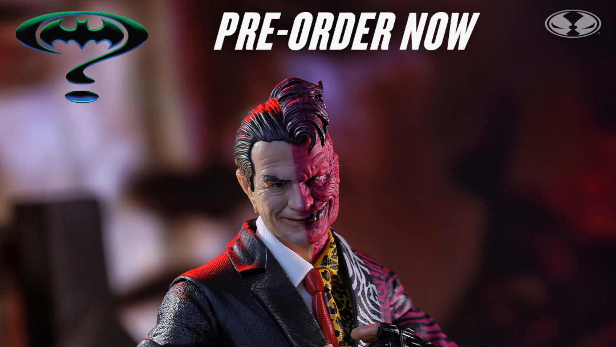 Two-Face Goes Mad with McFarlane Toys New Batman Forever Wave