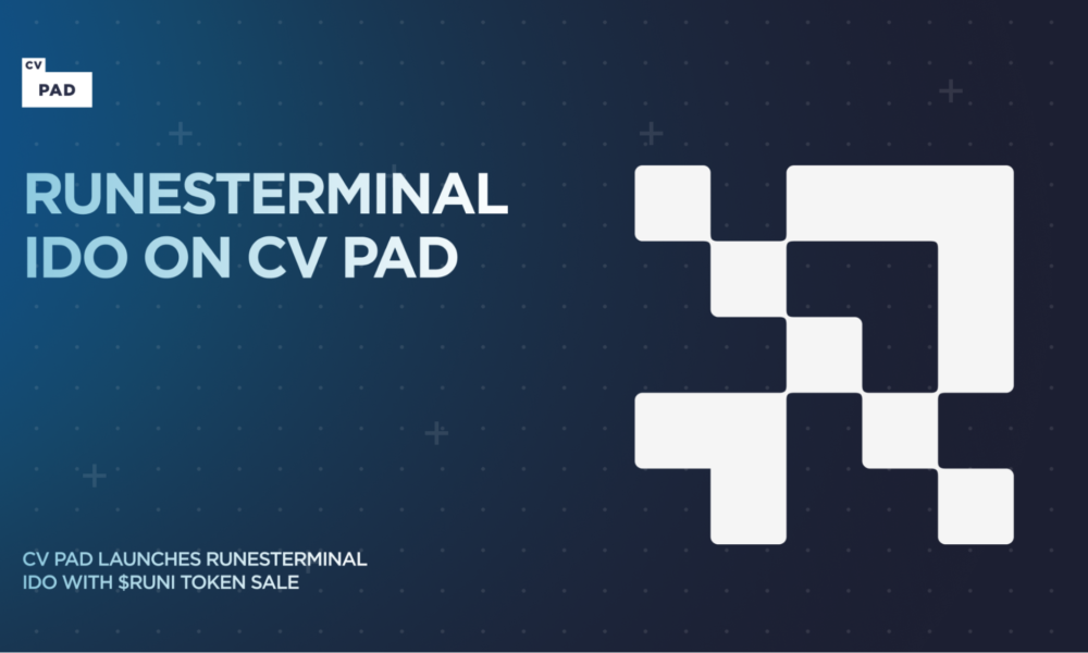 RunesTerminal Announces IDO on CV Pad to Invest in the Future of Bitcoin Runes Ecosystem