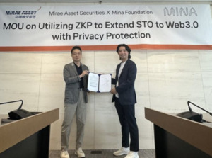 Mina Foundation and Mirae Asset Securities Join Forces to Develop Security Token Offering Integration Platform