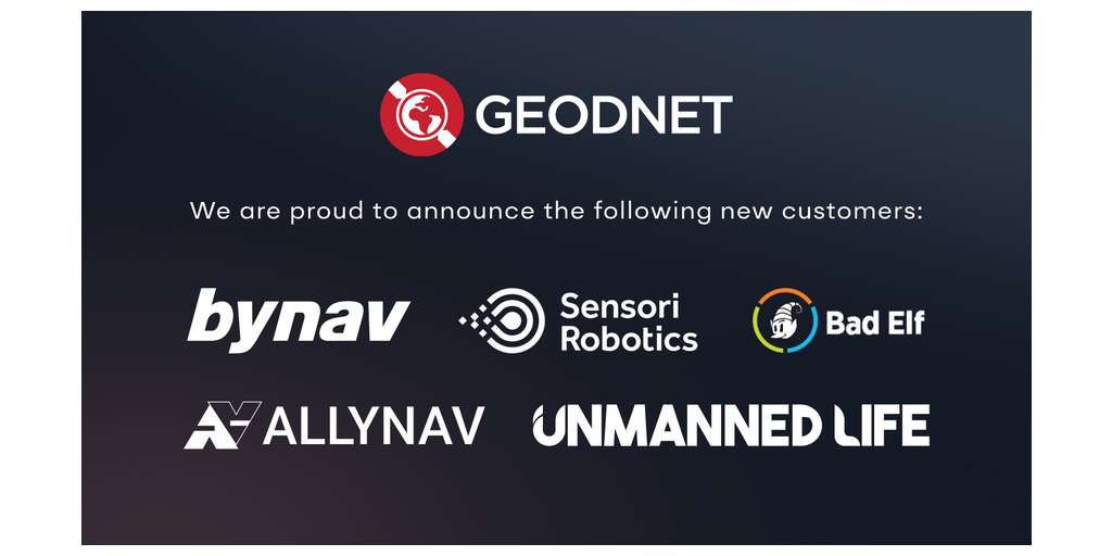 GEODNET 通过与十多家新企业客户签订新的分销和 OEM 协议来扩展其网络