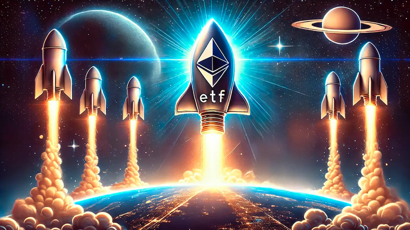 Ethereum Primed for 40% Surge Post-ETF Launch, Leading Top 5 Altcoins to Rebound