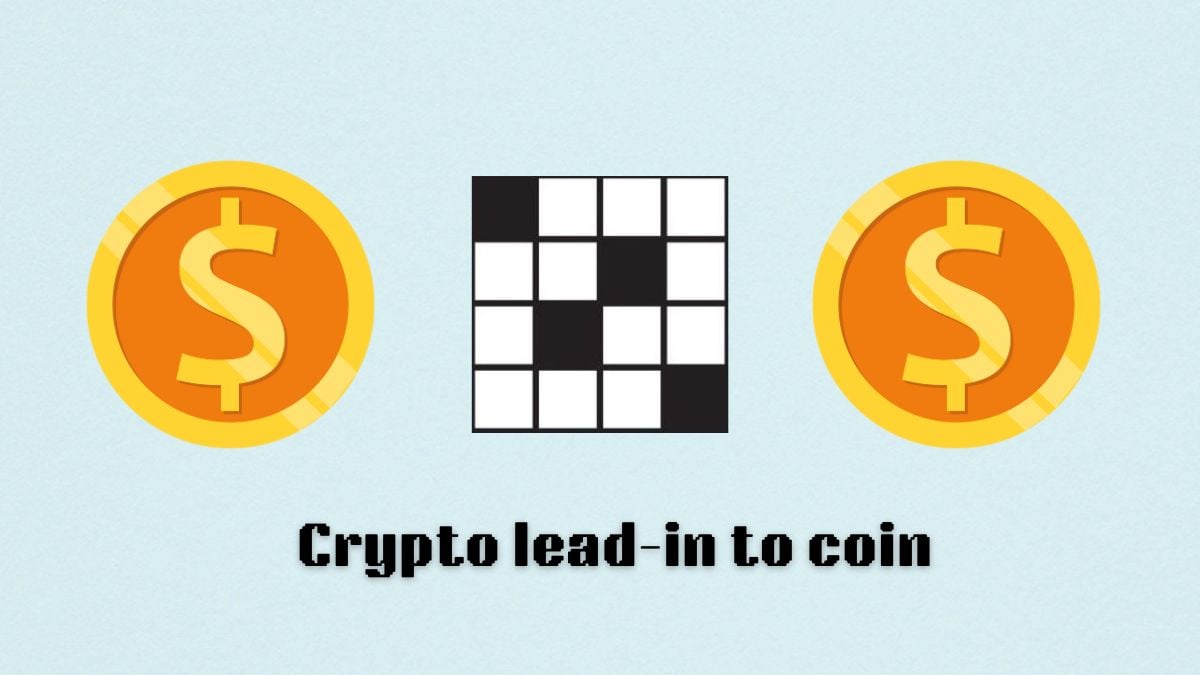 Crypto lead-in to coin solution in NYT Mini Crossword