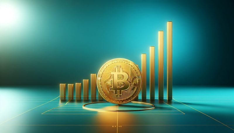 比特幣 (BTC) 在周末恢復勢頭，開始從 56000 美元價格區域攀升至當前 63585.22 美元