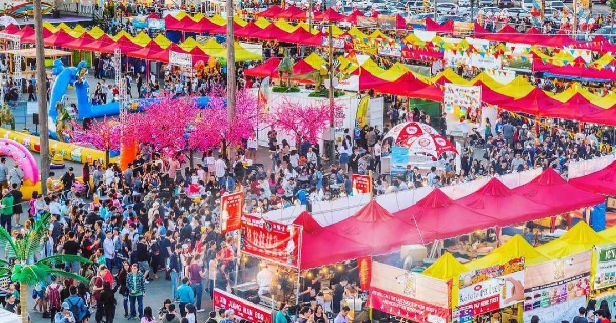 Was man auf dem Richmond Night Market essen kann