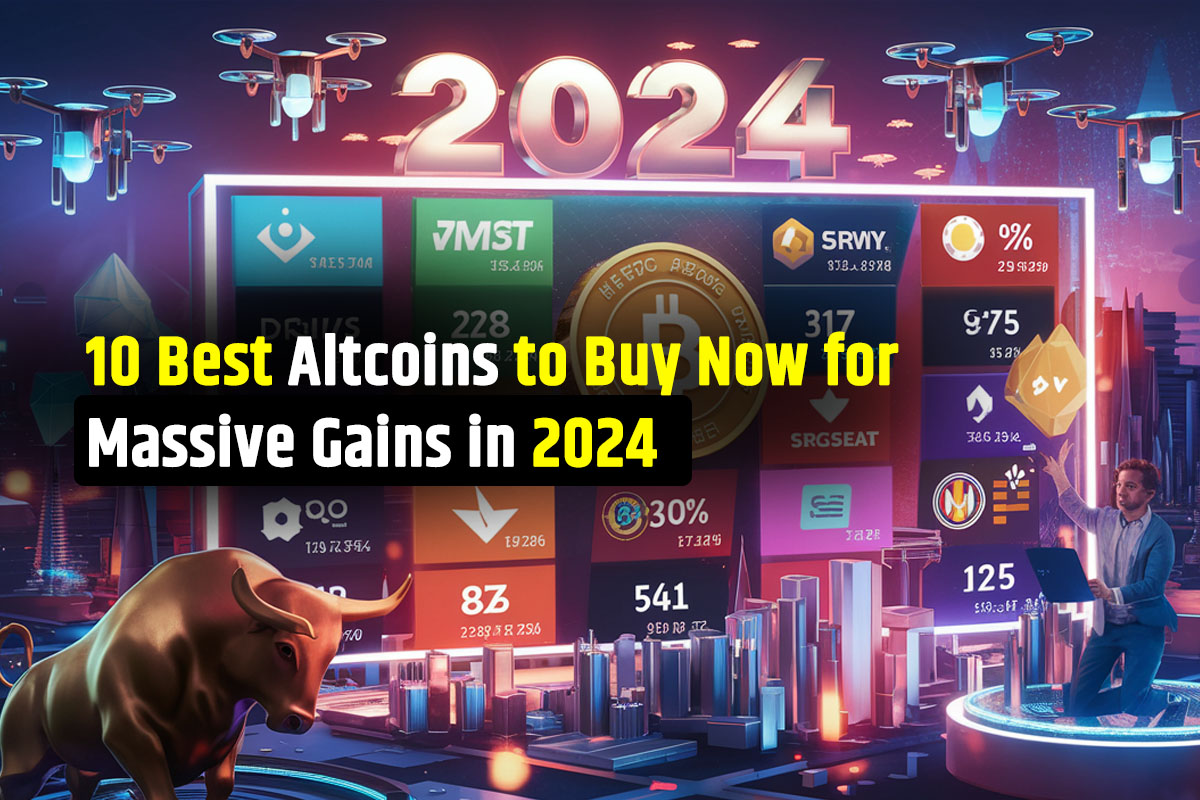 10 meilleurs Altcoins à acheter maintenant pour des gains massifs en 2024