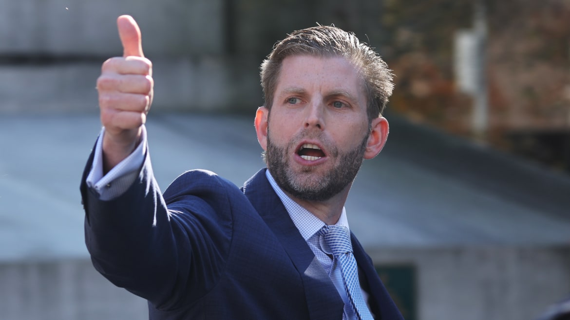 Eric Trump Is Going to the Moon