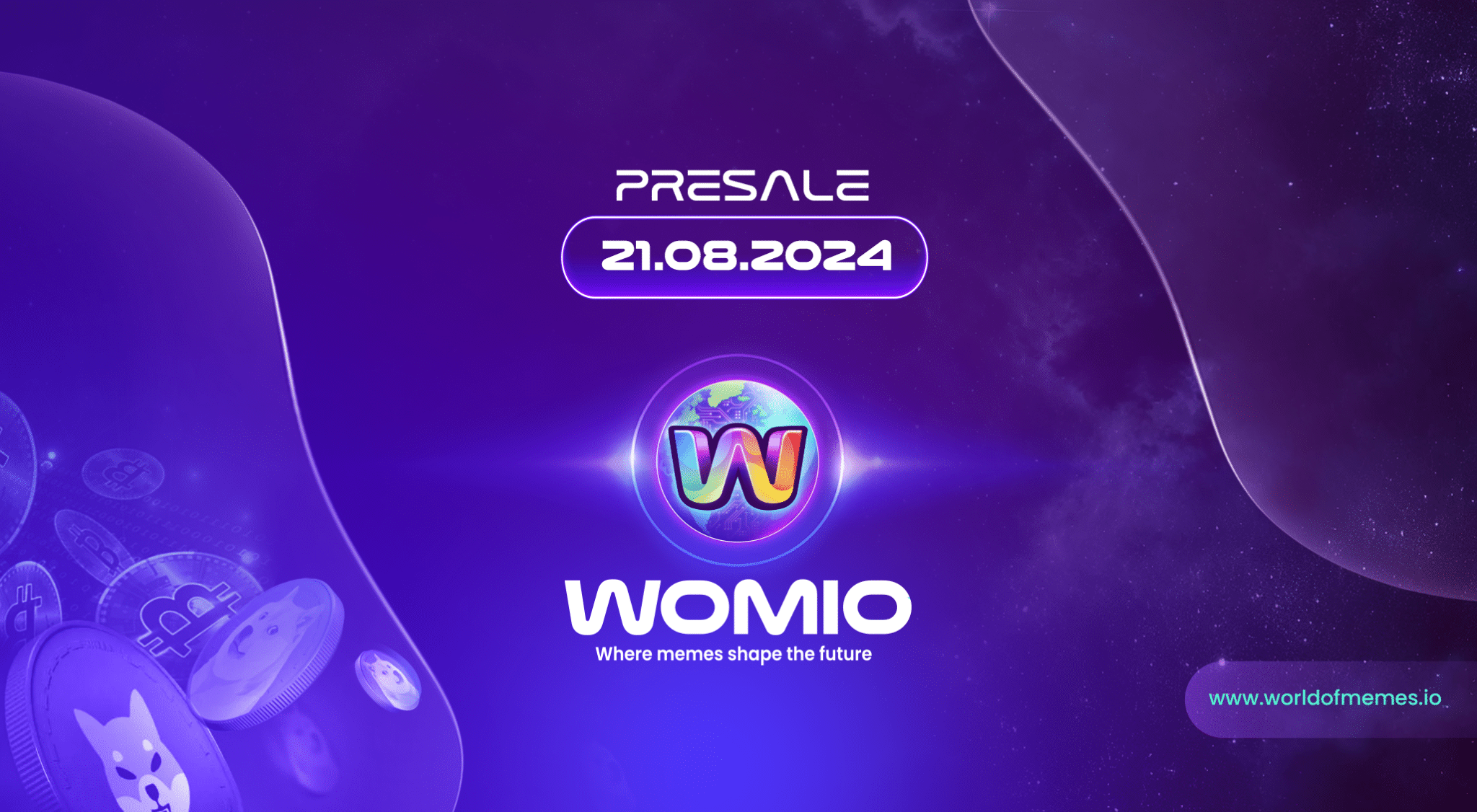 WOMIO 确认代币预售日期，开创 Memecoin 创造新时代