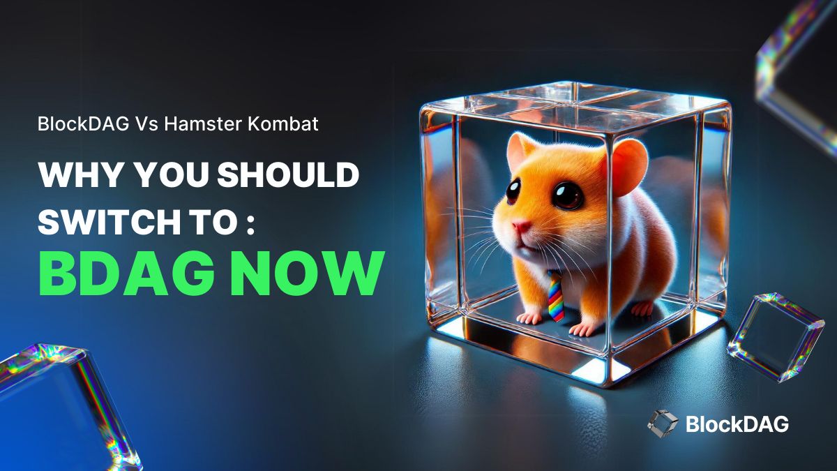 Tap-to-Earn Games Like Hamster Kombat & Notcoin Are Shaking Crypto World—BlockDAG’s TG Tap Miner Might Just Follow