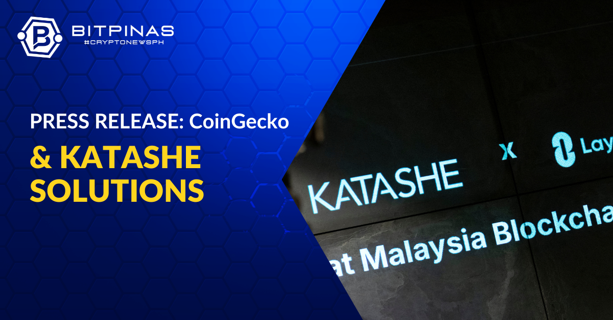 Katashe Solutions Partners with CoinGecko to Innovate Web3 Education and Drive Digital Asset Adoption