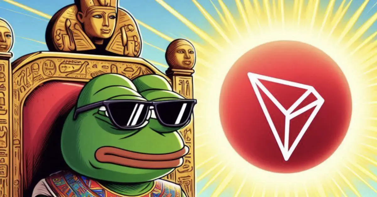 Sunpepe steigt in die Tron-Meme-Coin-Saison