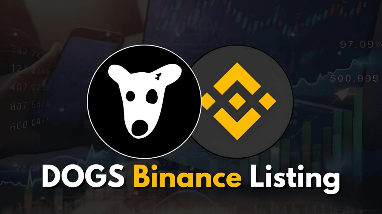 La crypto-monnaie DOGS est lancée sur Binance, ciblant le marché des pièces Meme