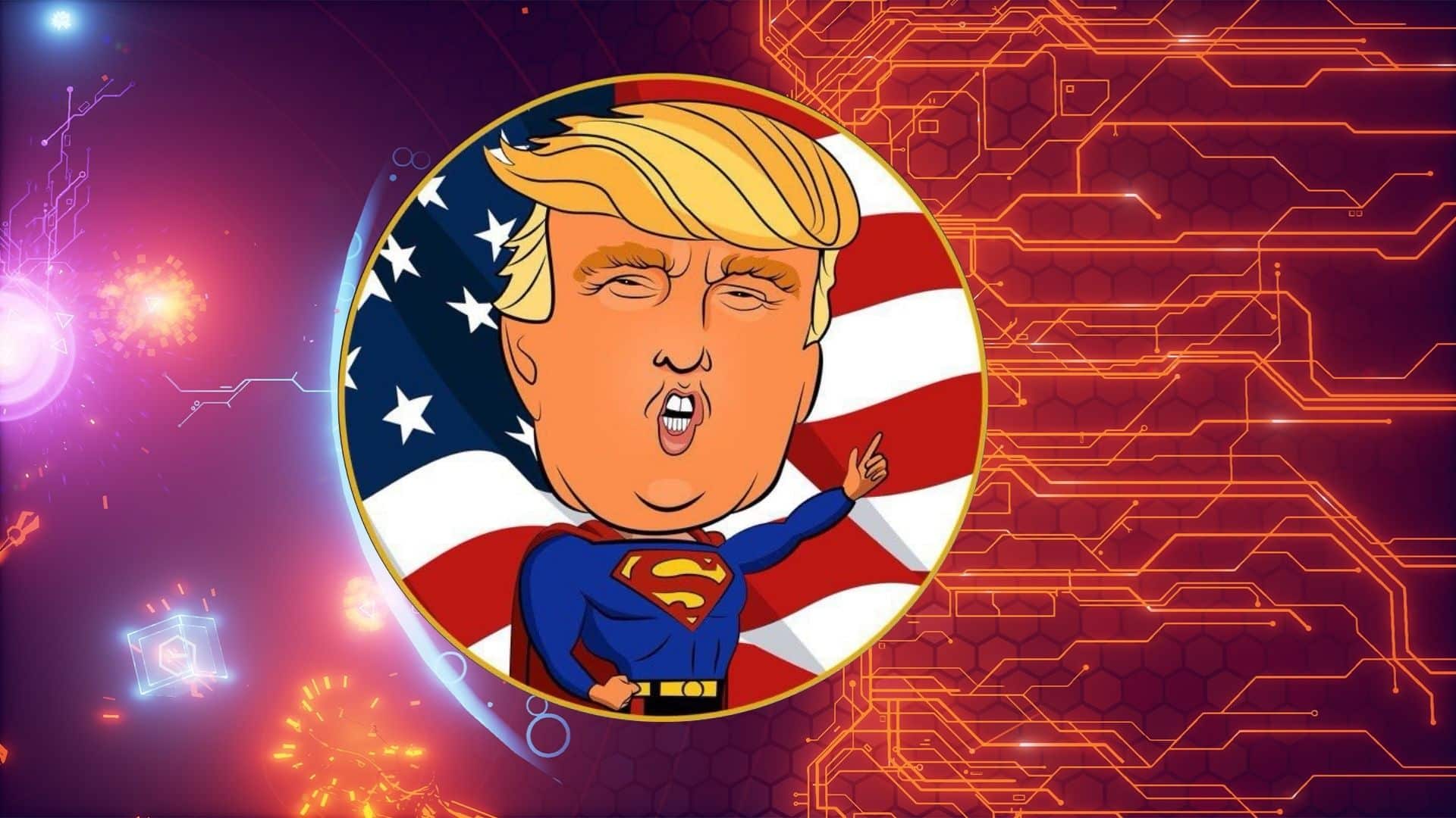 Der Preis der Super Trump Coin (STRUMP) steigt um 10 %, da Trump auf Polymarket einen Vorsprung von 2 % vor Harris erlangt