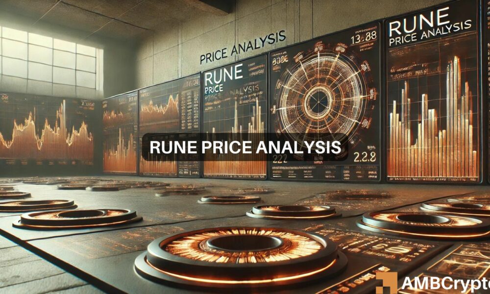 RUNE 价格分析：多头会突破趋势线阻力位，但空头会允许上涨吗？