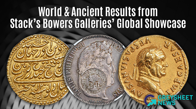 Stack’s Bowers Galleries August 2024 Global Showcase Auction Realizes Over $12.5 Million