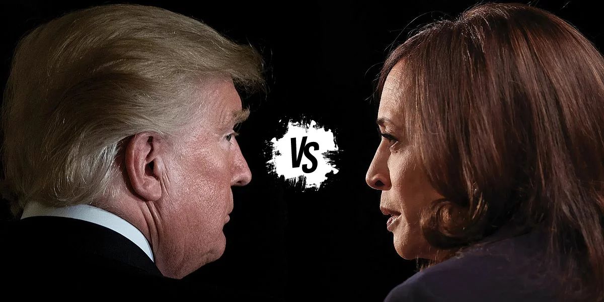 Kamala Harris' Chance of Winning Ties with Trump on Crypto-Based Prediction Platform Polymarket