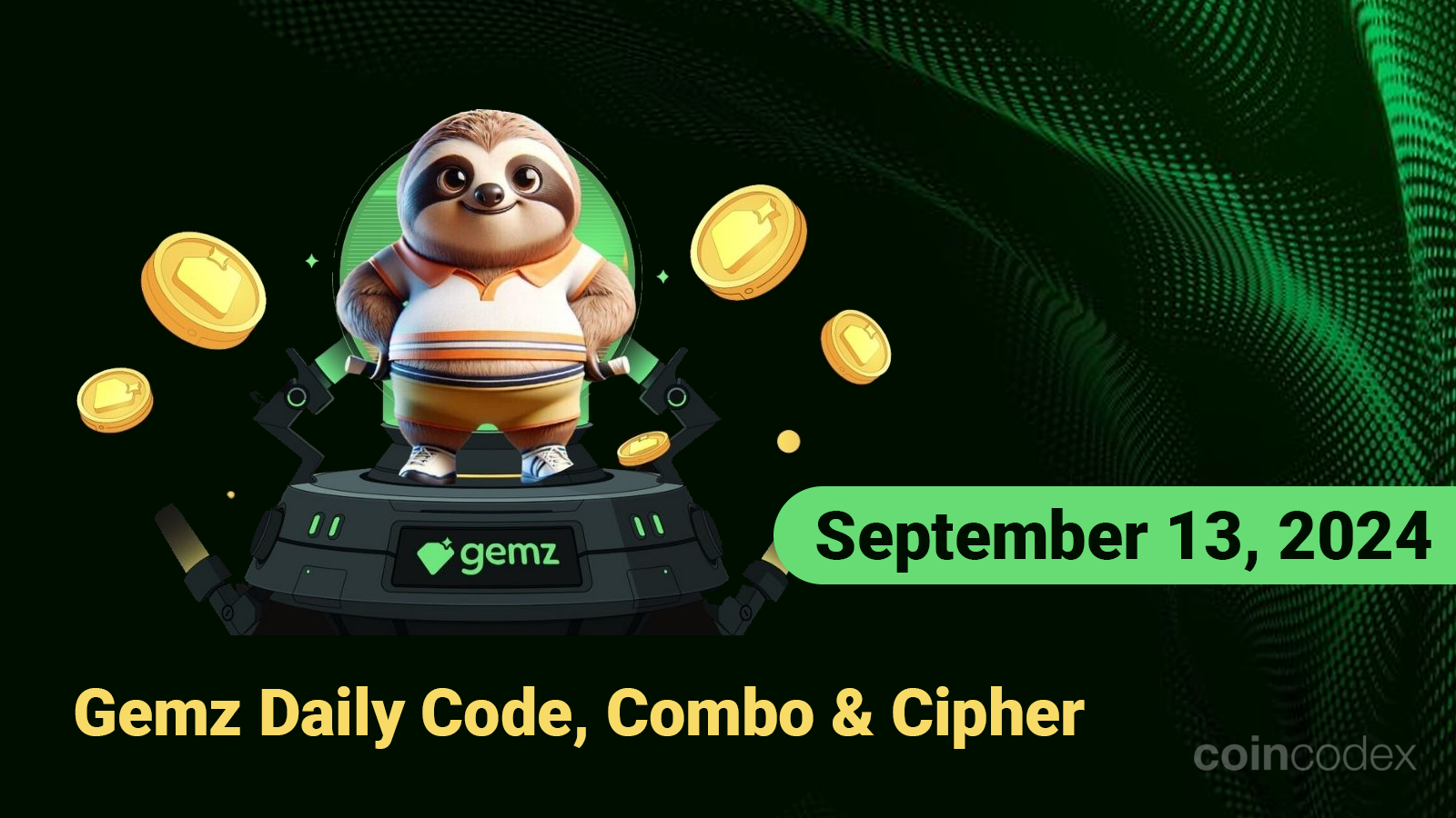 Gemz Daily Code and Combo (September 13, 2024) - Maximize Your Earnings