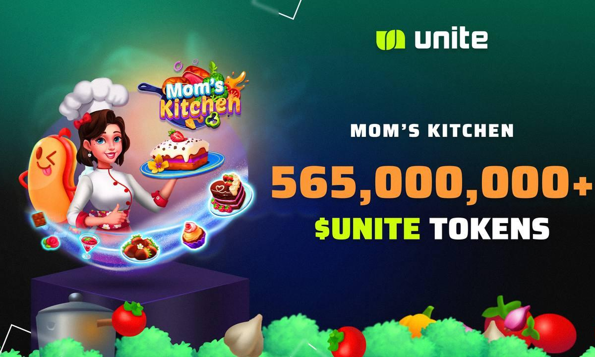 Introducing The $UNITE Airdrop Bonus Multiplier in Mom’s Kitchen: Cooking Games