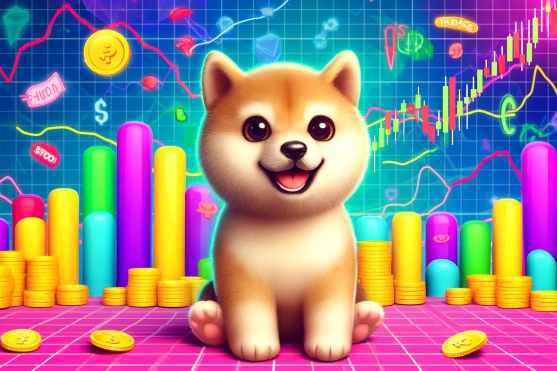 BabyDoge(BABYDOGE)는 바이낸스 상장 발표에 힘입어 16% 증가를 기록했습니다.