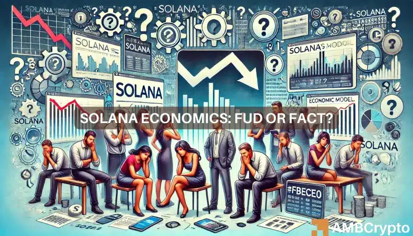 Cyber​​ Capital 創辦人 Justin Bons 駁斥了對 Solana [SOL] 經濟框架的擔憂，認為其“FUD”