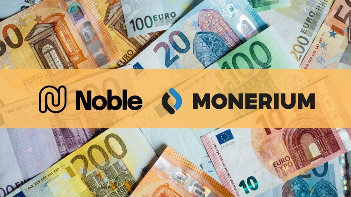 Monerium 推出 Cosmos 生态系统中第一个由欧元支持的稳定币 EURe，在 Noble 区块链上推出