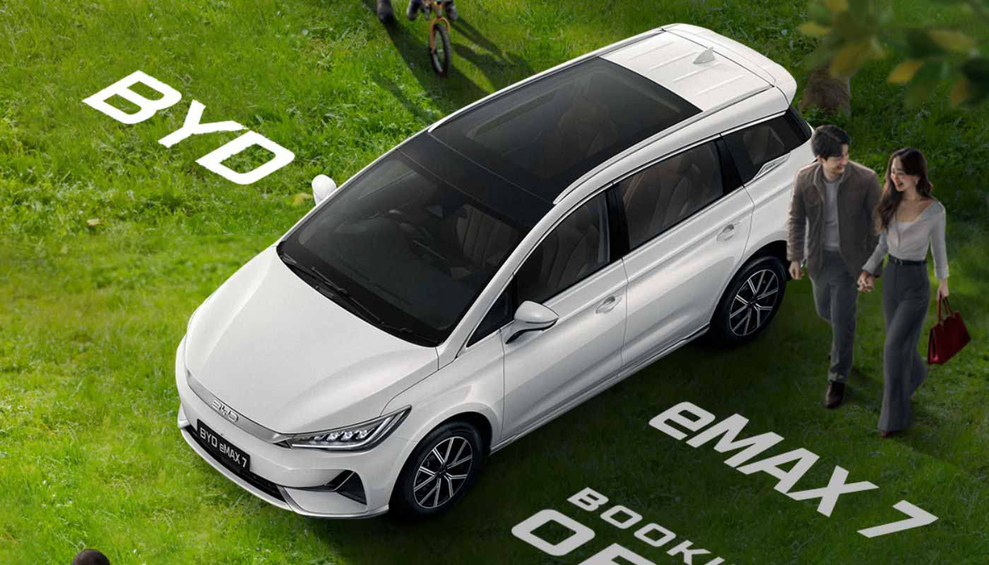 BYD eMax 7 Bookings Open In India For Rs. 51,000; Launch On October 8