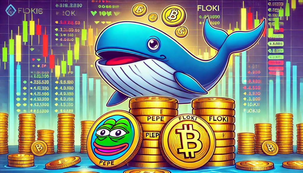 Cryptocurrency Whale Cashes Out $3.2M in PEPE, FLOKI, and WLD Holdings, Securing a $200K Profit