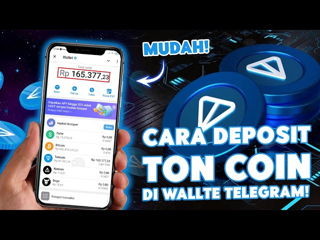 Comment recharger des tonnes de pièces sur le portefeuille Telegram facilement et rapidement | Frais plus petits