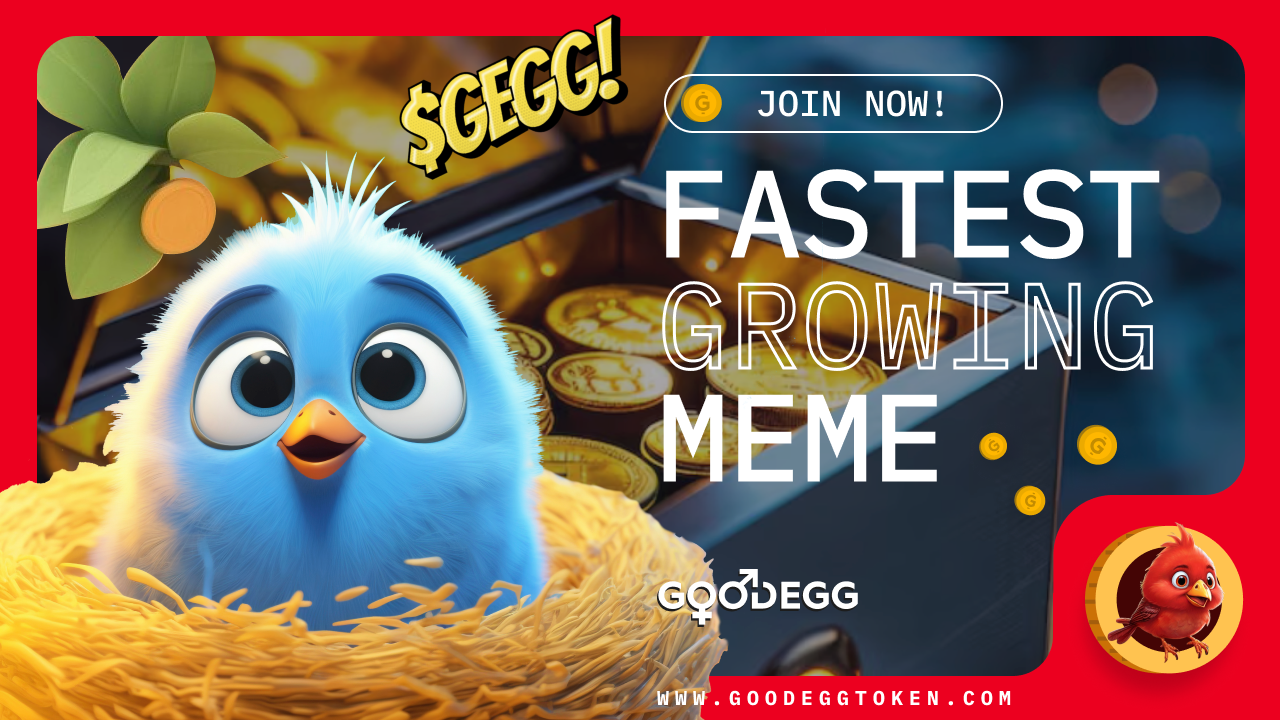 Dogecoin (DOGE) vs GoodEgg (GEGG)：Meme 币霸主之战愈演愈烈