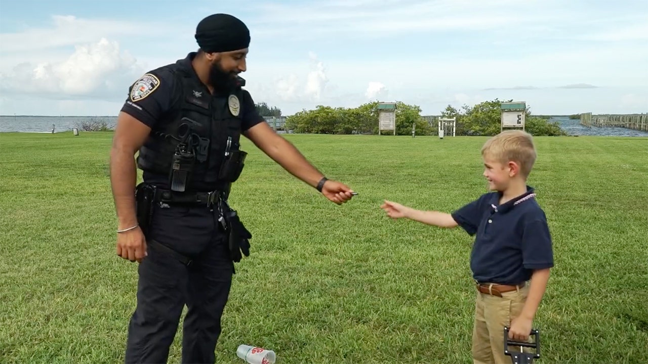 Florida Police Department Launches 'Caught Doing the Right Thing' Coin Program to Reward Local Kids