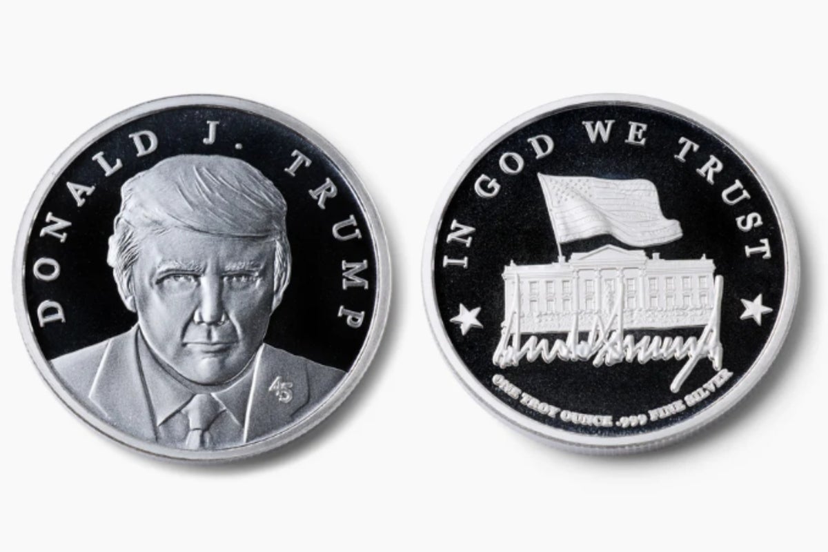 Trump Is Now Selling Commemorative Coins for $100 as He Continues to Ask Supporters for Cash