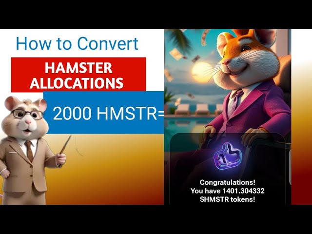 How to Convert Your Hamster Token to USDT #hamstertoken