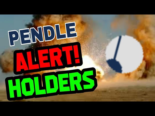 Pendle 硬币 今天有紧急消息！ Pendle价格预测！ Pendle 加密货币