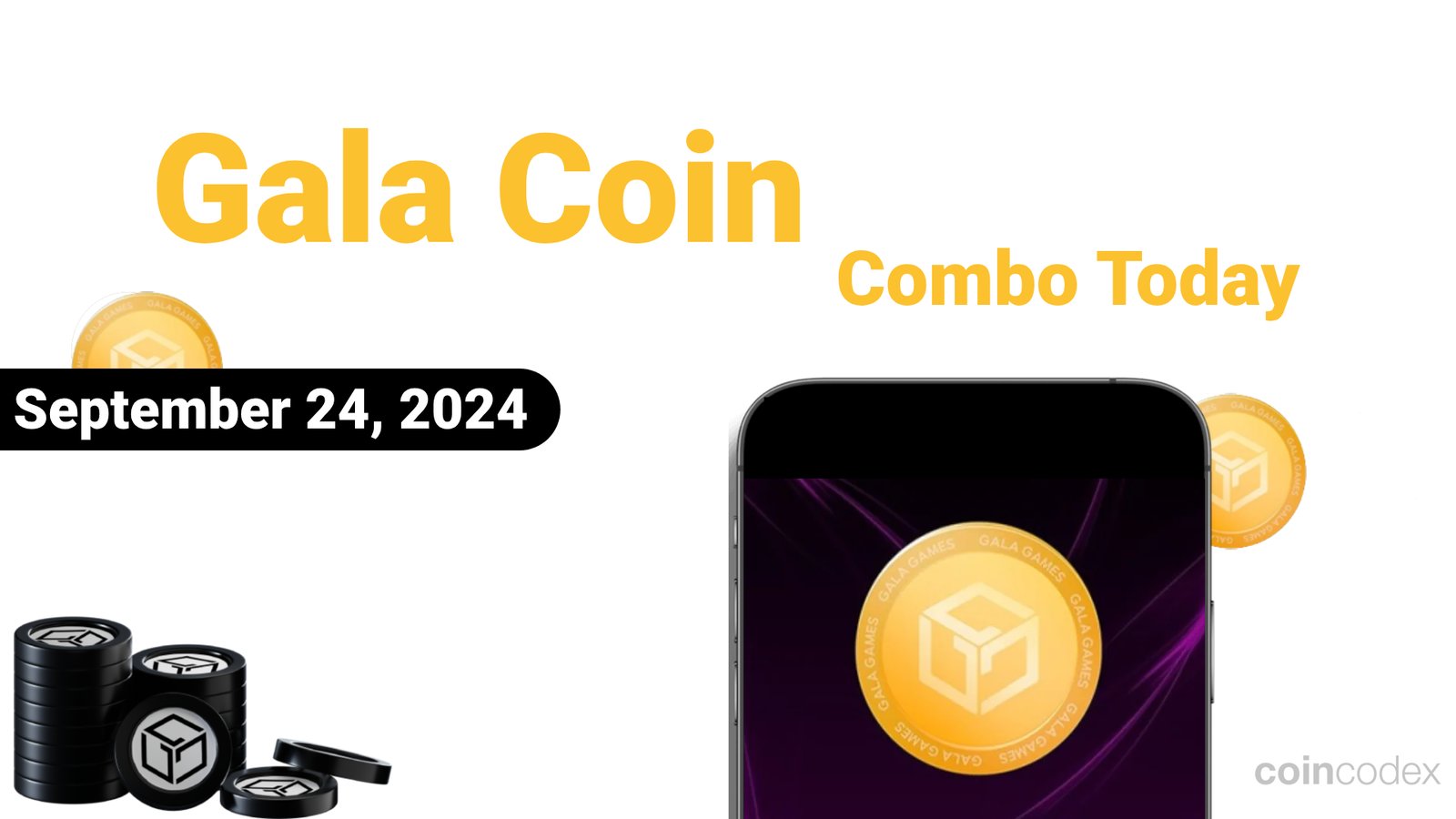 Combo quotidien GALACoin du 24 septembre 2024