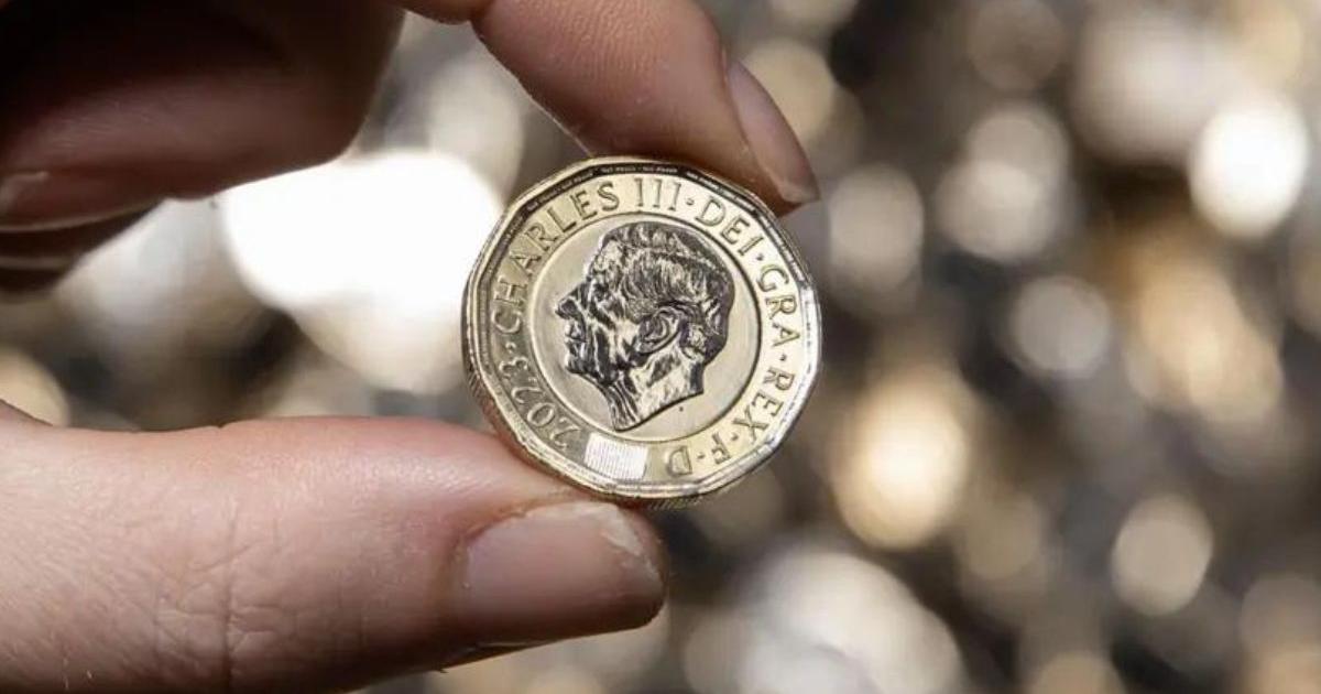 62-year-old post office worker discovers 'goldmine' after receiving £1 coin stamped with King Charles' face