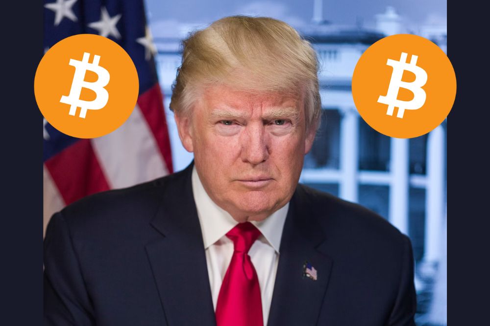 ドナルド・トランプ前米国大統領がニューヨーク市のPubKeyで初のビットコイン取引を実行