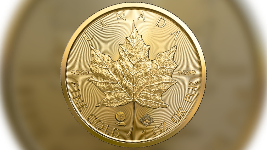 Royal Canadian Mint unveils new Gold Maple Leaf bullion coin made from single mine in northern Ontario