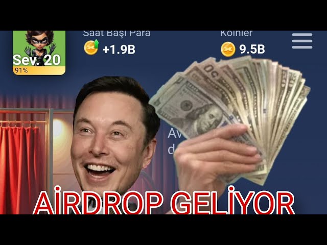 AIRDROP KOMMT, WENN ELON MUSK COIN ANGEKOMMEN IST