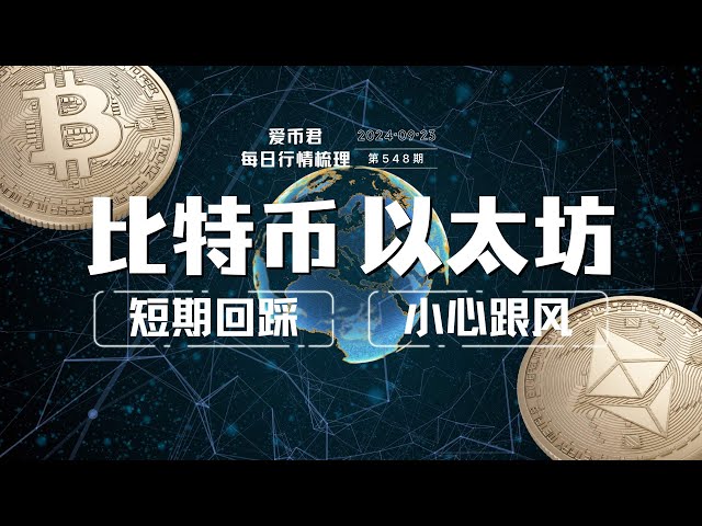 比特幣短期回踩，以太幣小心跟風#bitcoin #ethereum #加密貨幣#回踩