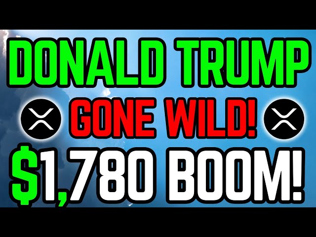 RIPPLE XRP DONALD TRUMP VERSTÖSST SEC! 1.780 $ XRP PASSIERT ALS NÄCHSTES! - RIPPLE XRP-NEWS HEUTE