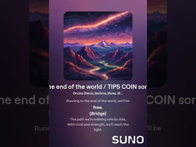 The end of the world / TIPS COIN song