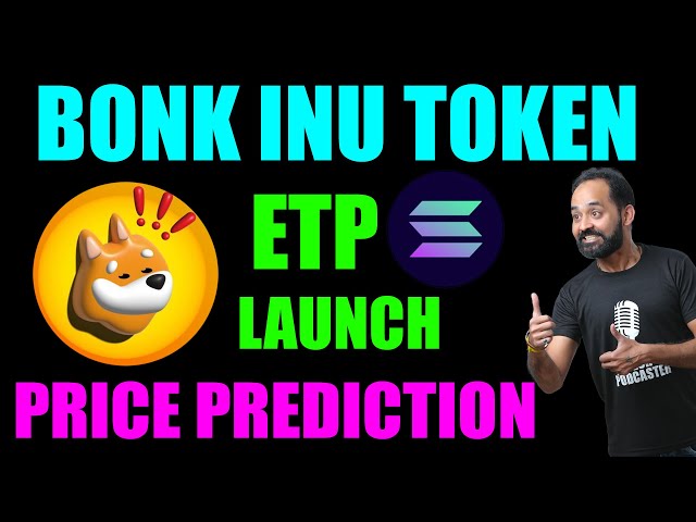 Bonk Inu Token lance un ETP vers un ETF | Pièces Solana Meme | Rajeev Anand | Crypto Marg | Altcoins