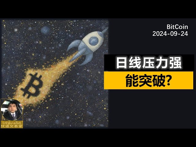 BTC打到日线压力，可能还要冲一波。山寨可能继续反弹。#btc #比特币