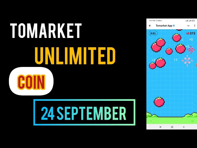 TOMARKET UNLIMITED COIN 24 SEPTEMBRE LIEN DE COMMENTAIRE RAPIDE VIDÉO