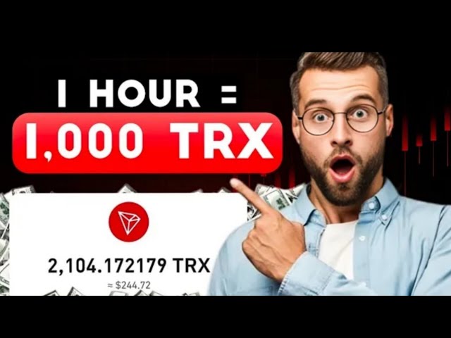 0.5 Trx 即時提現 |每天領取免費trx（無需投資）