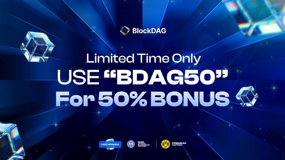 구매해야 할 차세대 대형 암호화폐: BlockDAG, 50% 사전 판매 보너스로 기대감을 불러일으킵니다