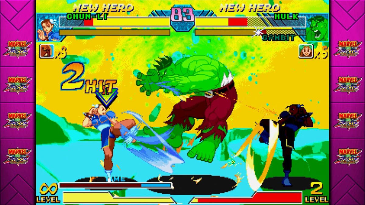 Comment jouer en multijoueur local dans Marvel Vs. Capcom Fighting Collection : Classiques d'arcade