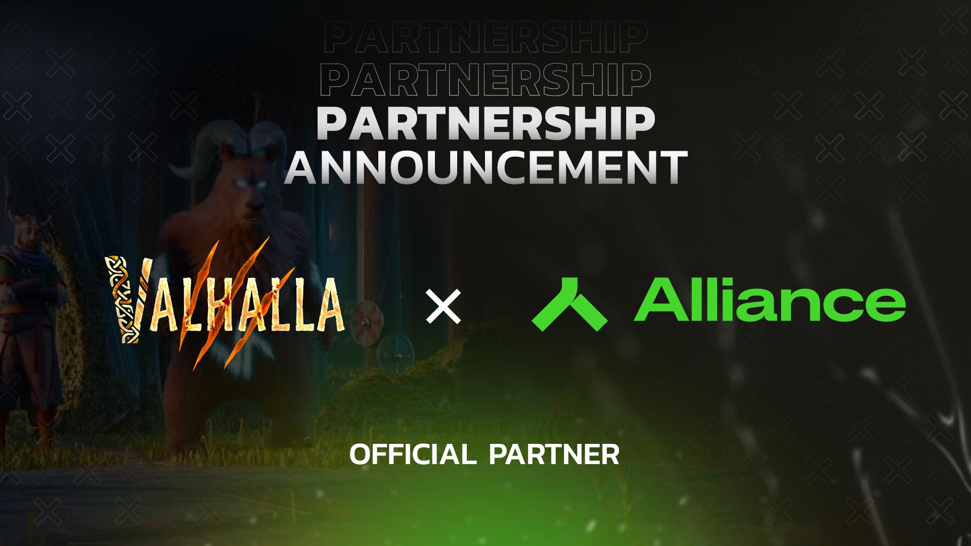 Valhalla Partners with Alliance to Introduce Web3 Gaming to Esports Audience