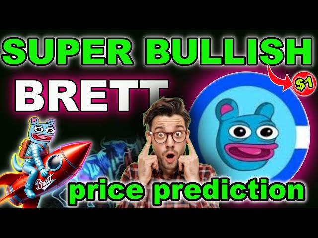 Brett token 😱Super bullish pattern || 🤑Brett coin $1 | Brett price prediction hindi | #brettpump