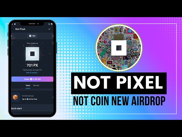 Pas de pièce de monnaie Nouvel Airdrop Pas de Pixel || Pas Pixel Telegram Nouvel Airdrop || Projet Telegram নিজস্ব 🔥